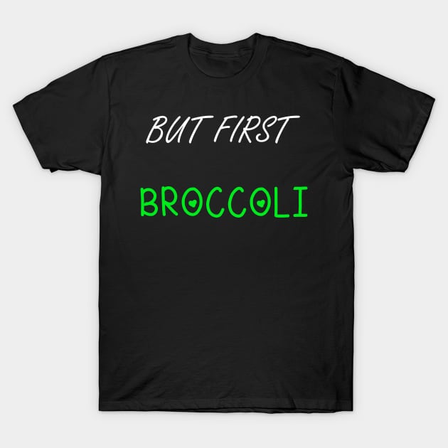 Funny Broccoli T-Shirt by Imutobi